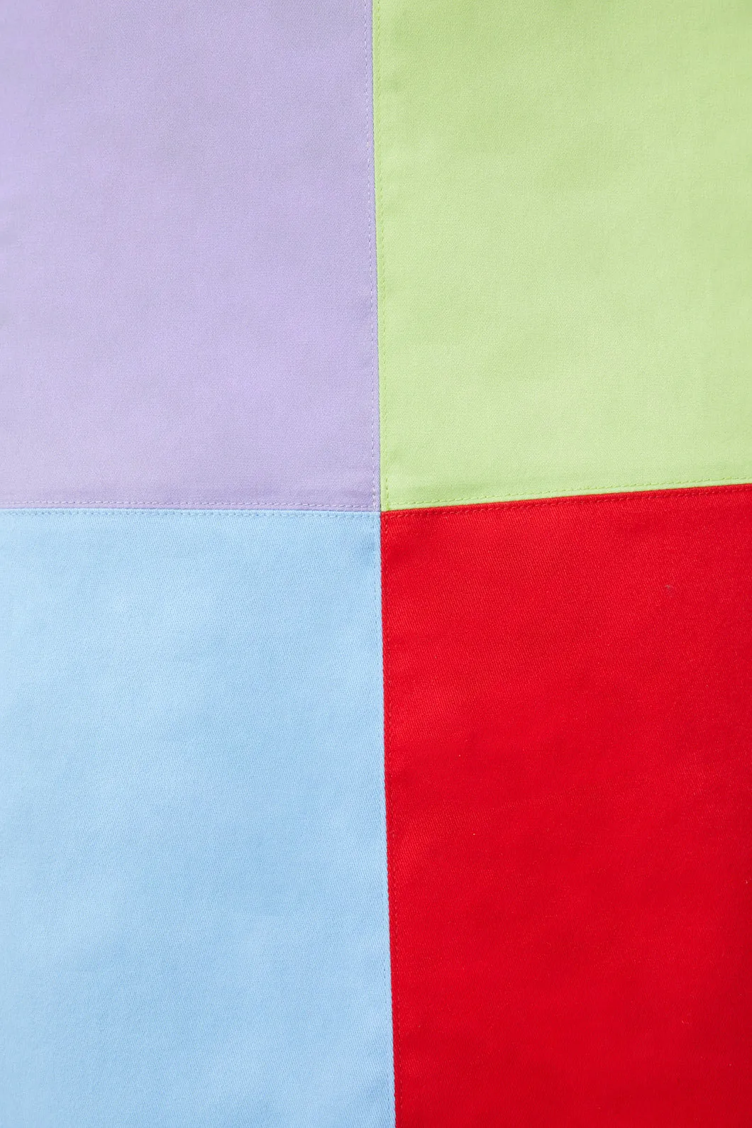 80S Colour Block Skirt
