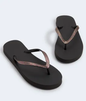 Aeropostale Glitter Strap Flip-Flop