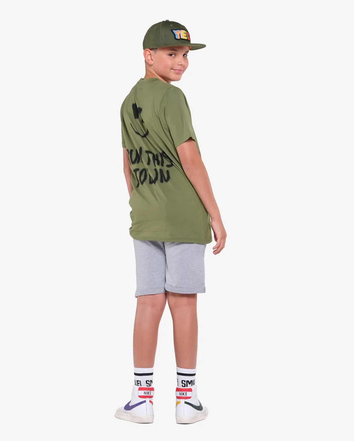 BAND OF BOYS | Marle Grey Relaxed Shorts