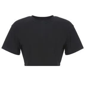 Black and White Harajuku Crop Top