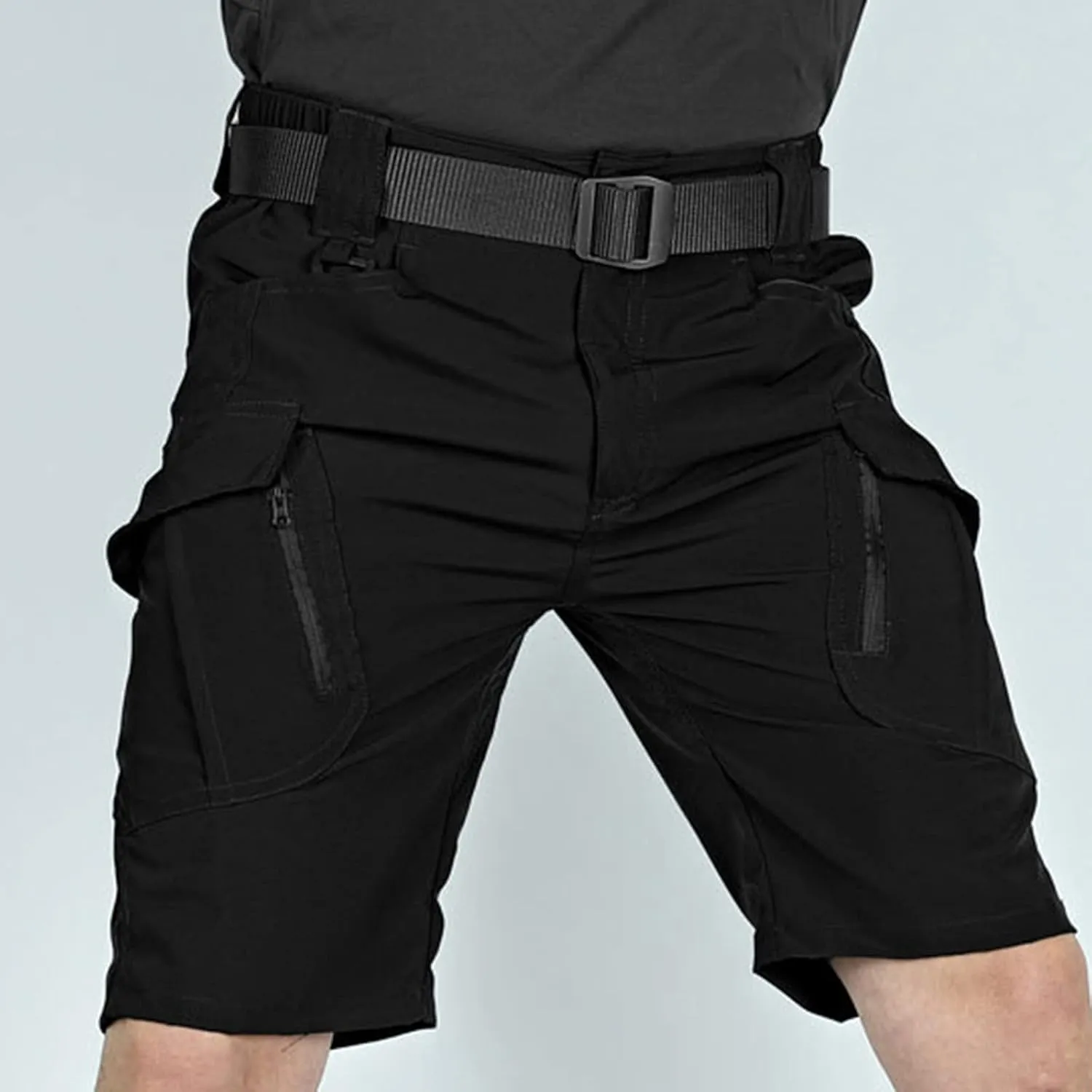 Cargo Shorts for Men Quick Dry Casual Cargo Hiking Shorts Relaxed Fit Lightweight Outdoor Military Tactical Shorts