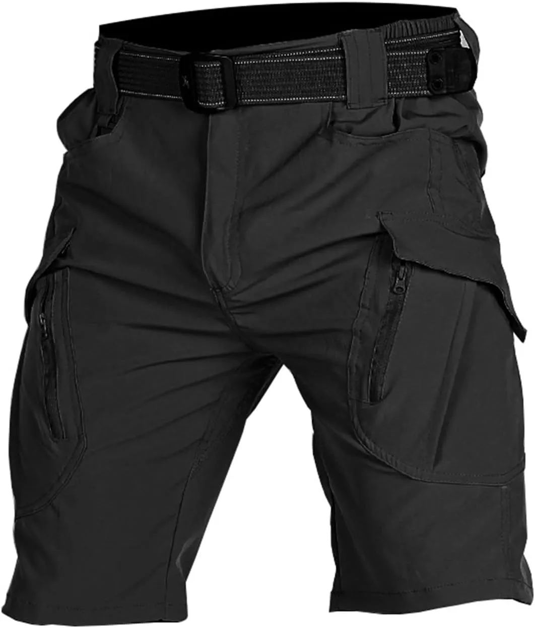 Cargo Shorts for Men Quick Dry Casual Cargo Hiking Shorts Relaxed Fit Lightweight Outdoor Military Tactical Shorts