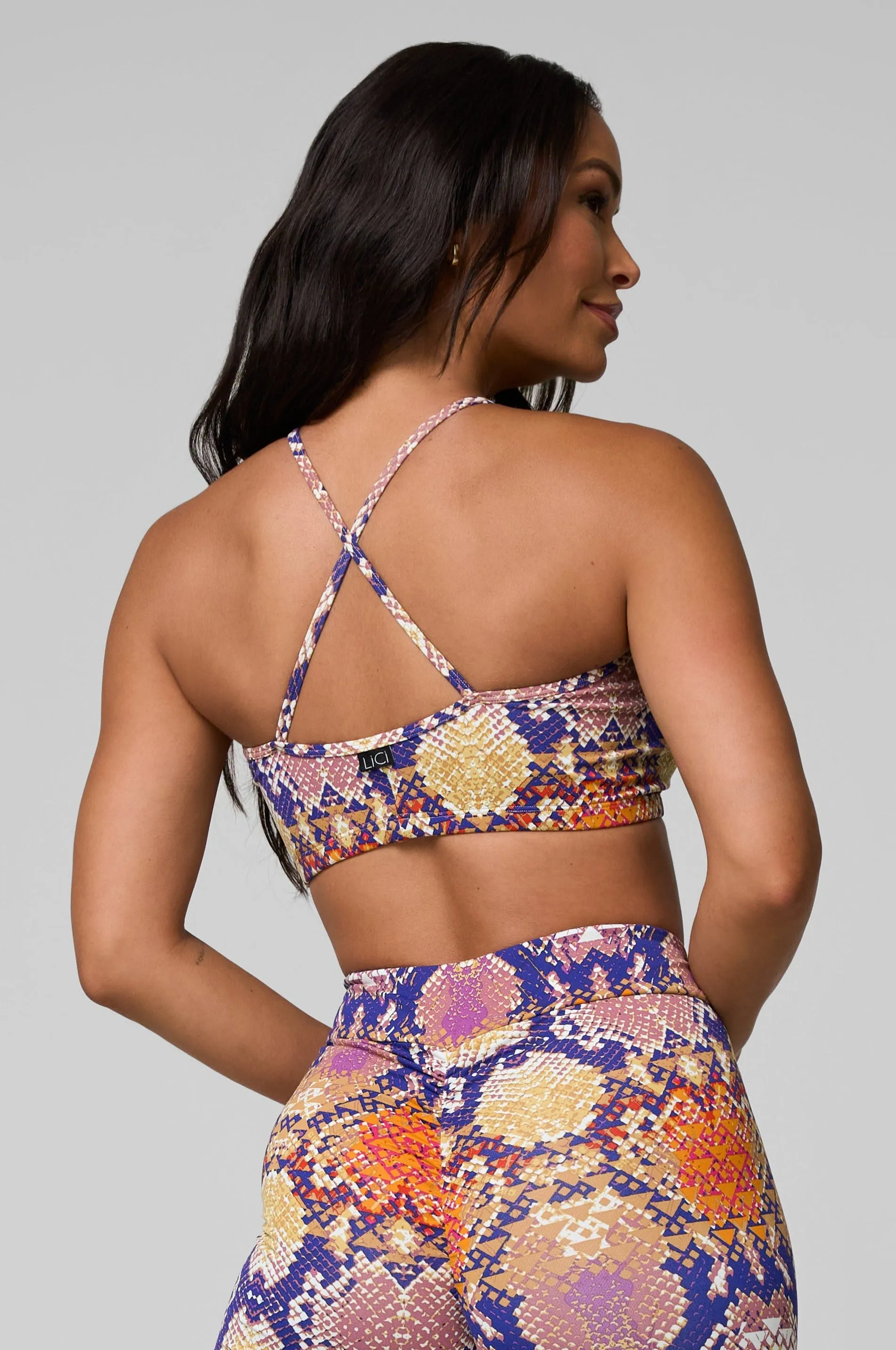 Chakra Criss Cross Crop Top