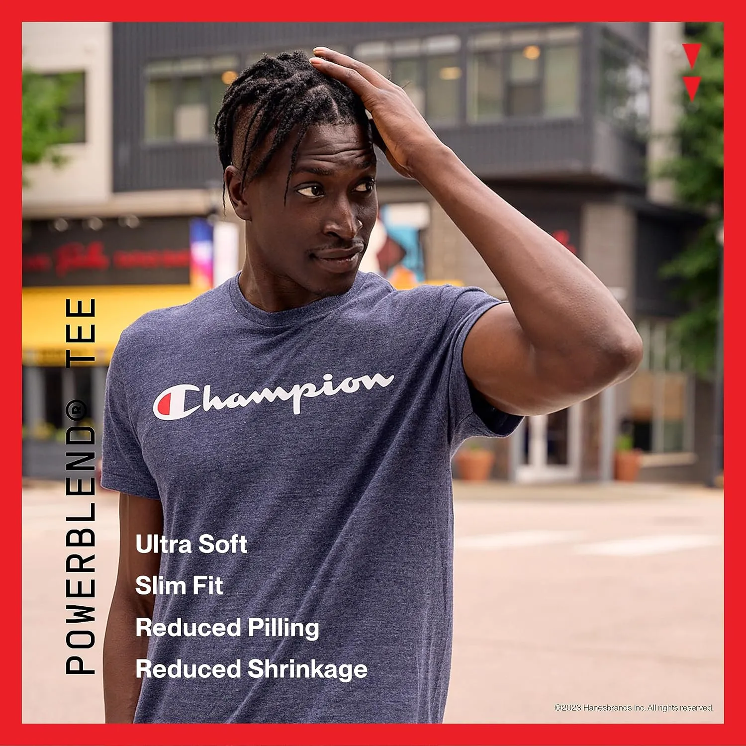 Champion Men's Tshirt, Powerblend, Soft, Graphic Tshirt Most Comfortable T-Shirt For Men
