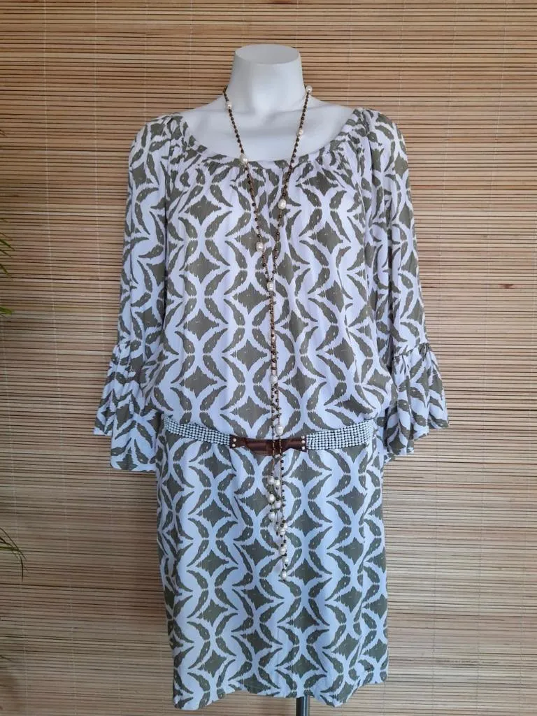 DRESS SOLUNA in 2 Prints
