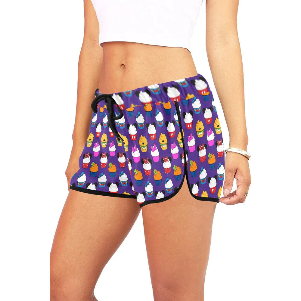 Fab 5 Cupcakes Women's Relaxed Shorts