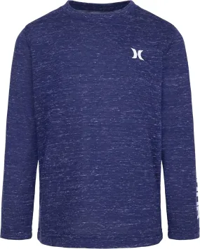 Hurley Boys' Long Sleeve Soft Basic Cloud Slub T-Shirt