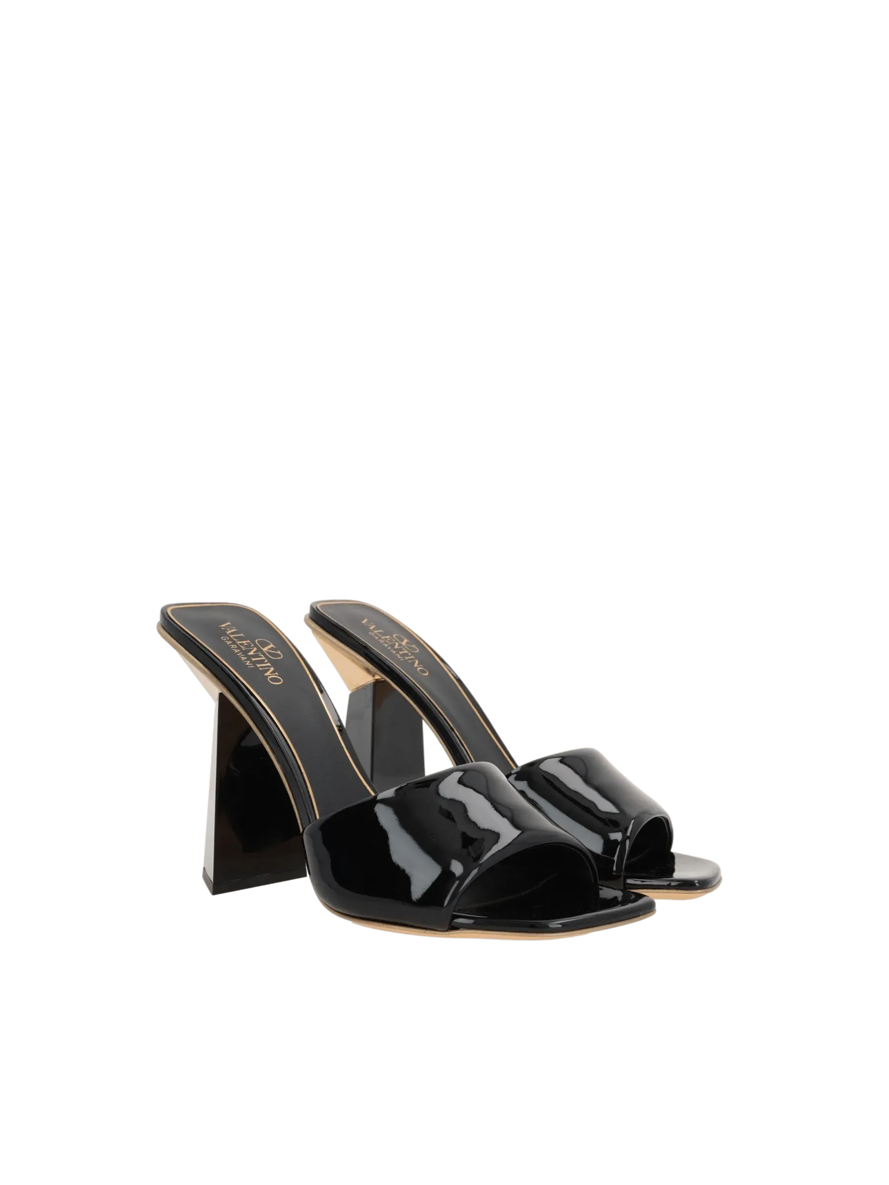 Hyper One Stud Leather Slide Sandals