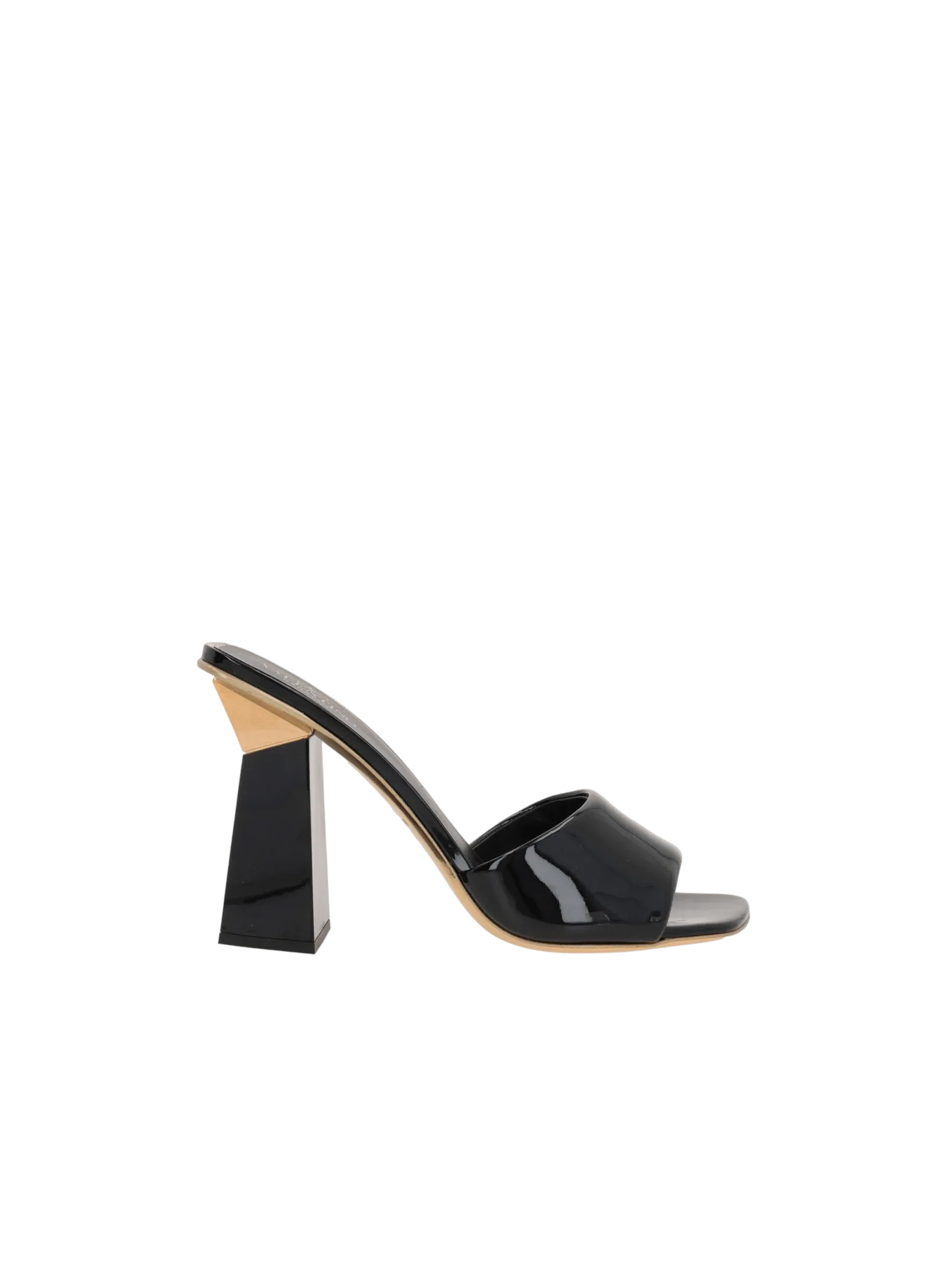 Hyper One Stud Leather Slide Sandals