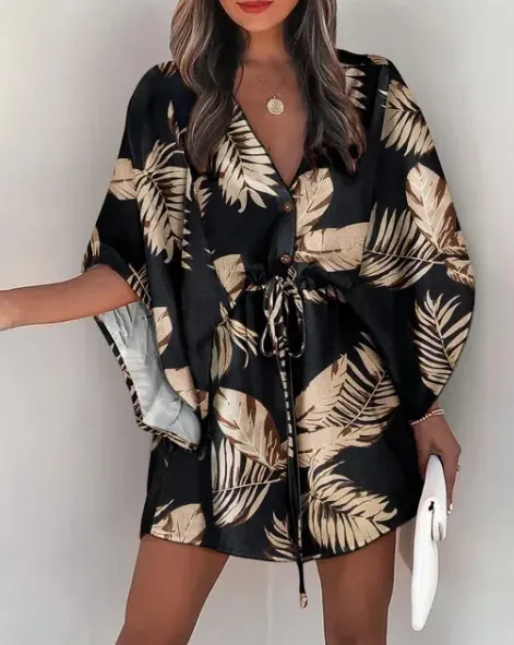 Ivyshape | Boho Mini Dress