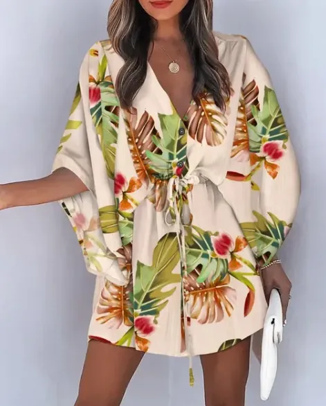 Ivyshape | Boho Mini Dress