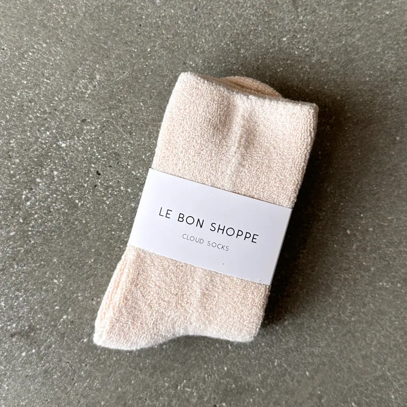 Le Bon Shoppe Cloud Socks Ecru