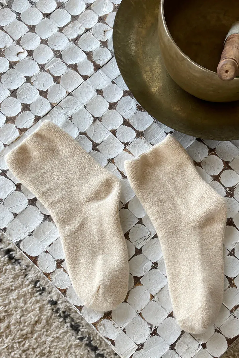 Le Bon Shoppe Cloud Socks Ecru