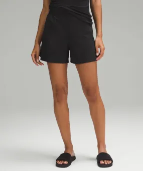 Lululemon Relaxed High Rise Stretch Shorts black