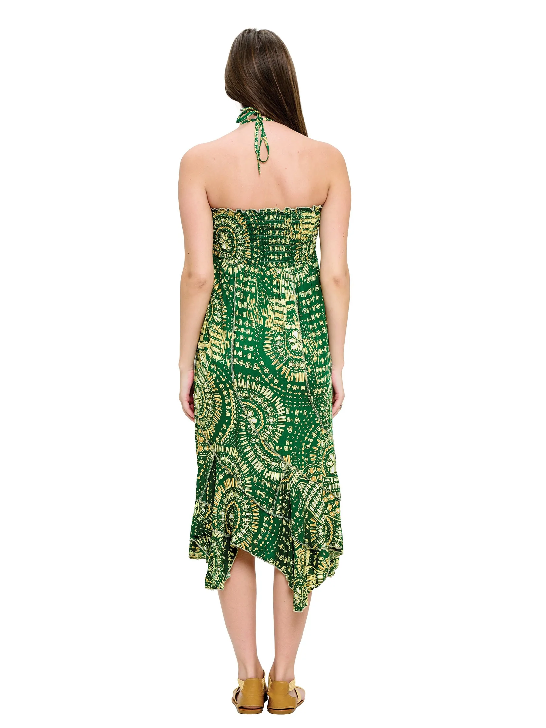 Mandala Boho Convertible Dress to Skirt
