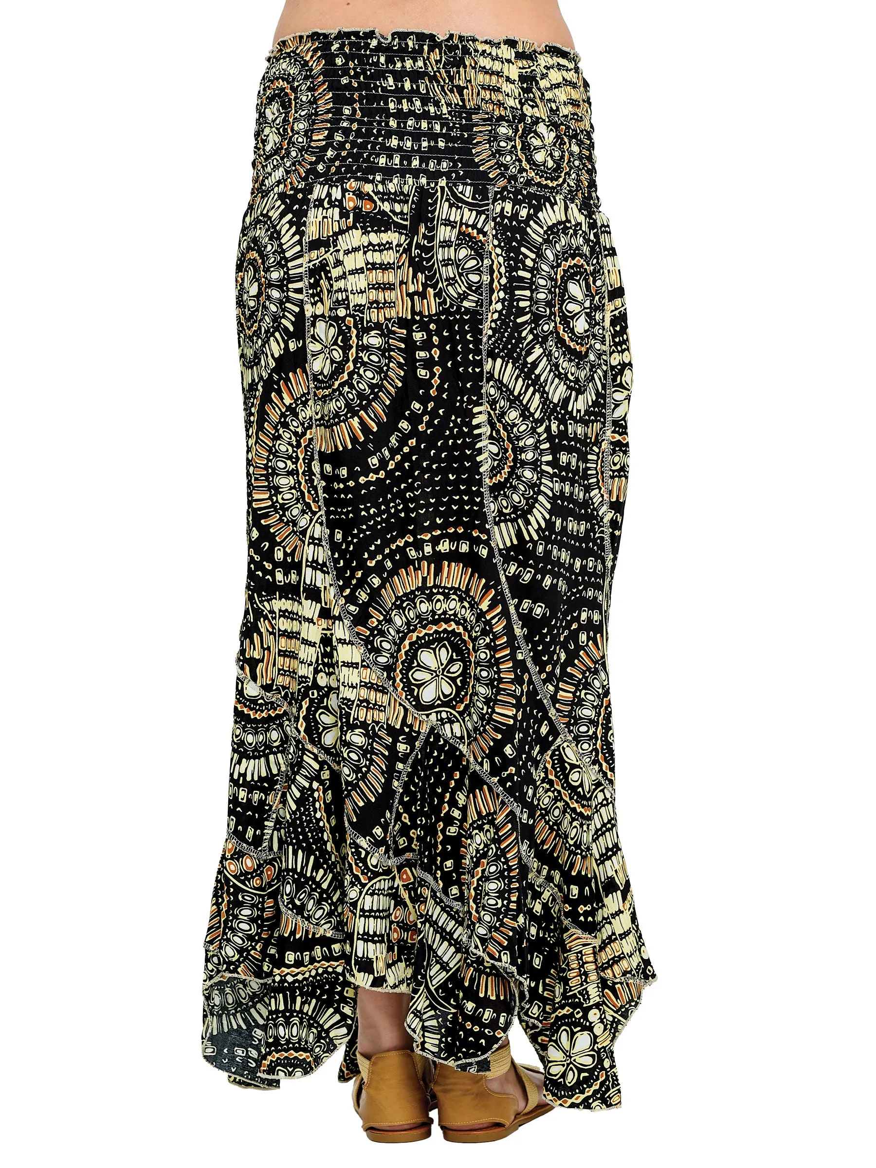 Mandala Boho Convertible Dress to Skirt