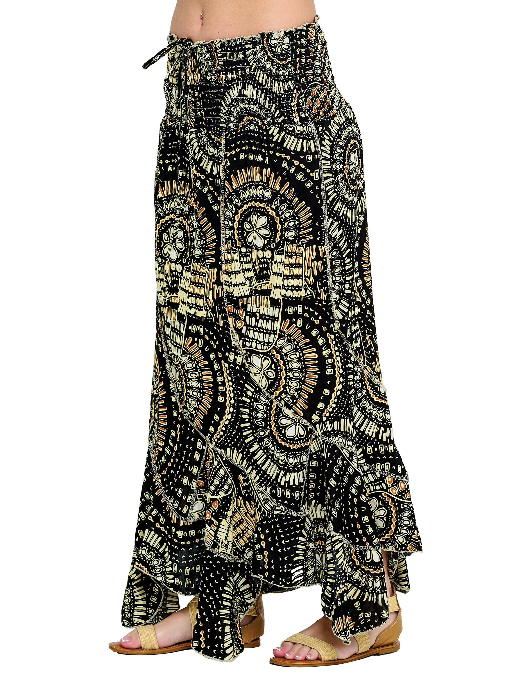 Mandala Boho Convertible Dress to Skirt