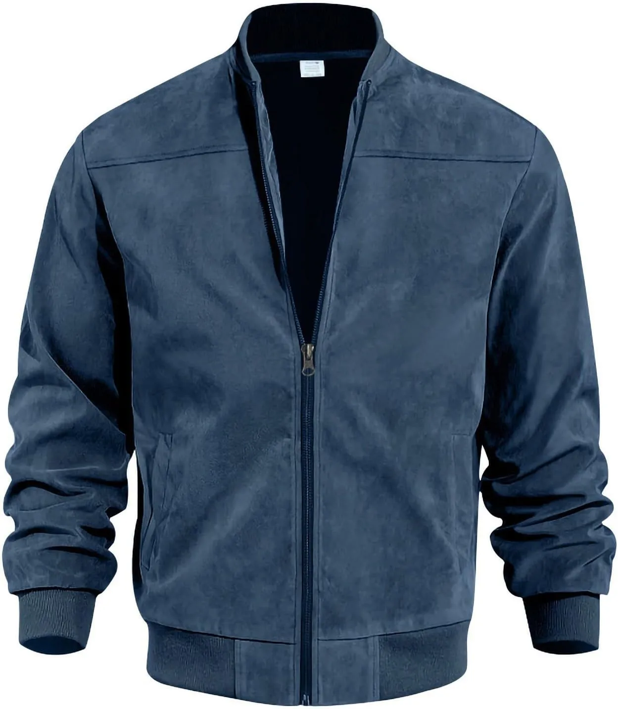 Men's Casual Jacket Men's Casual Plus Size Suede Zipper Tops Men's Jacket Long Sleeved Hooded Casual Jacket/jacket