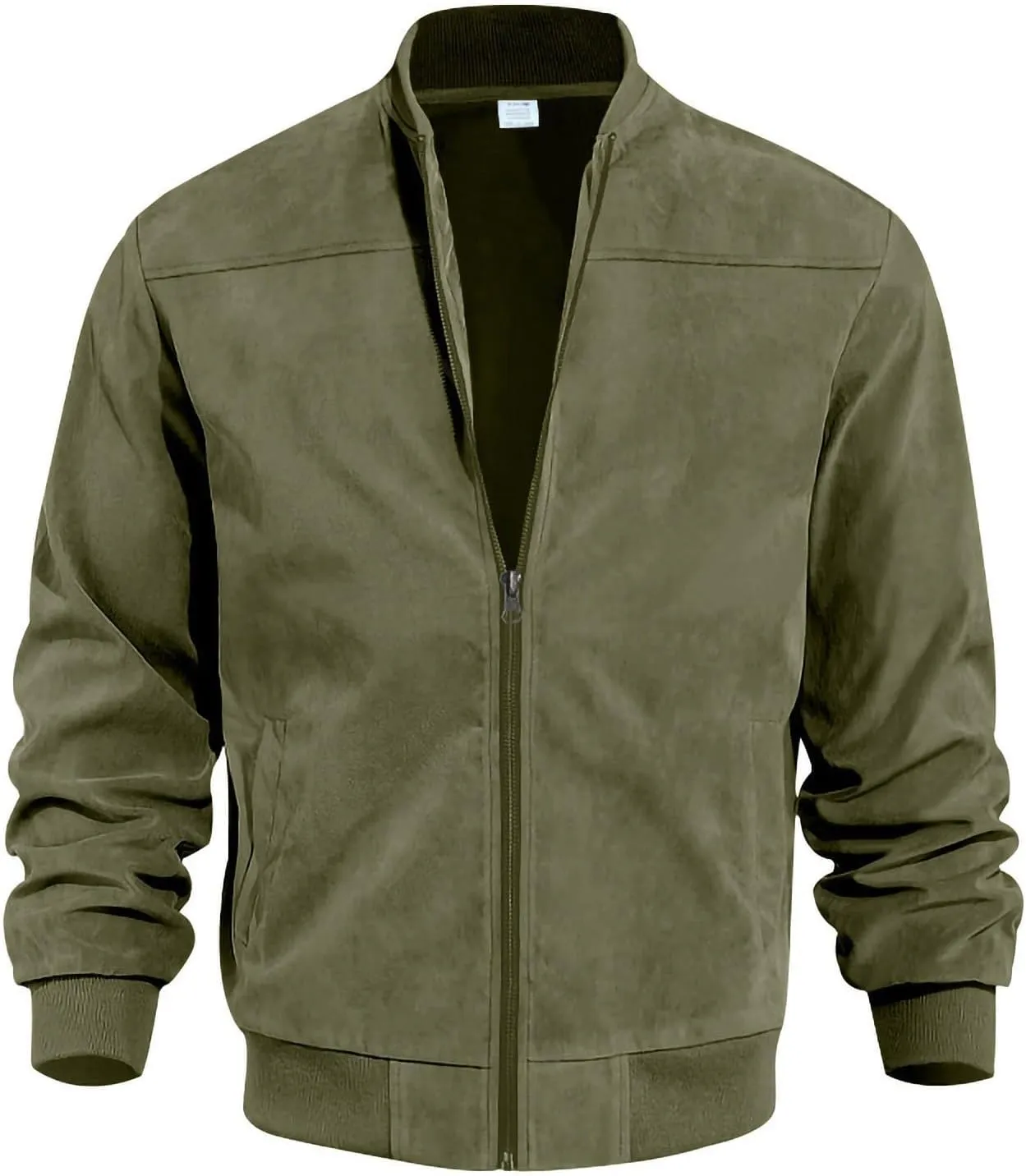 Men's Casual Jacket Men's Casual Plus Size Suede Zipper Tops Men's Jacket Long Sleeved Hooded Casual Jacket/jacket