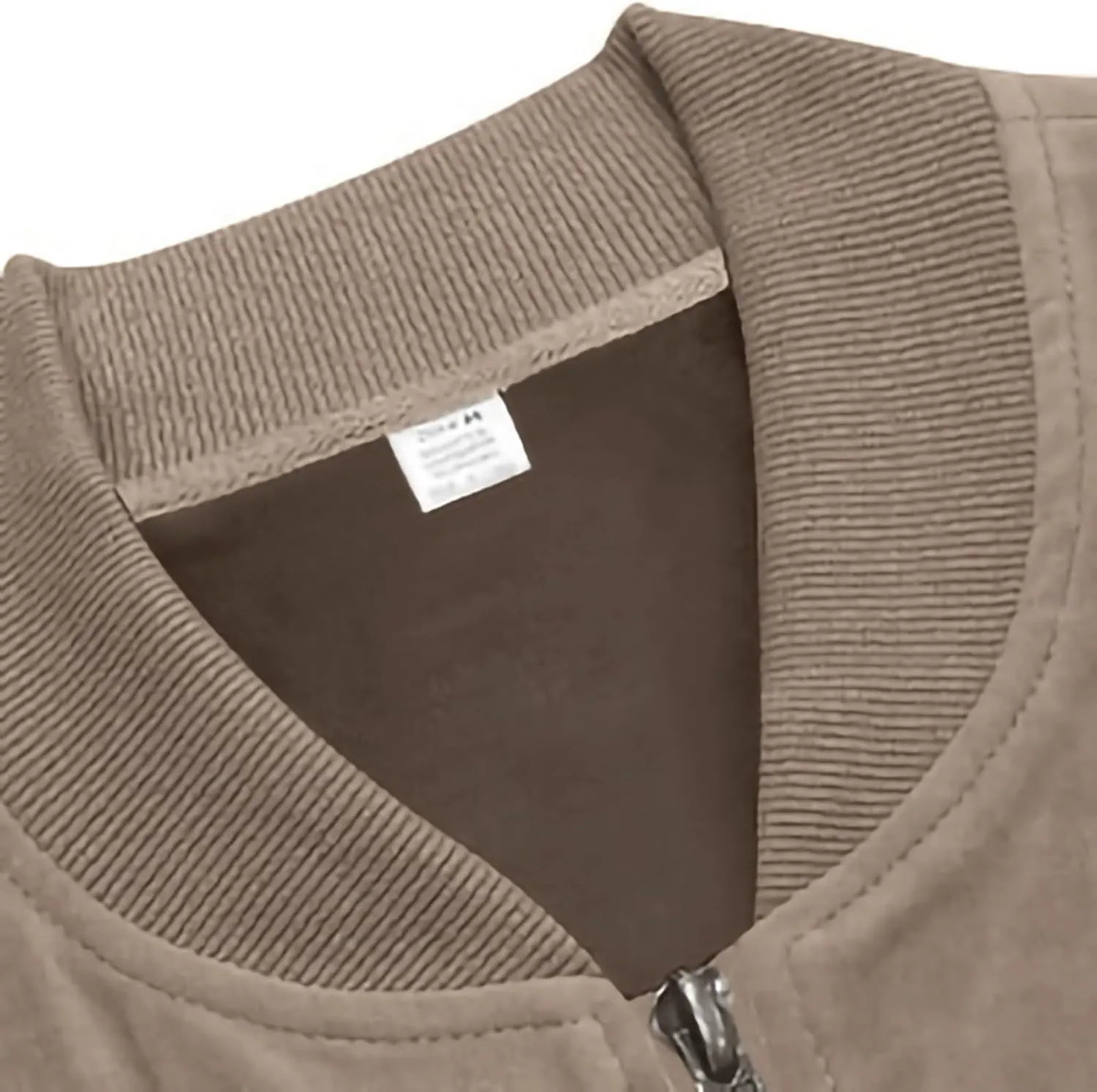 Men's Casual Jacket Men's Casual Plus Size Suede Zipper Tops Men's Jacket Long Sleeved Hooded Casual Jacket/jacket