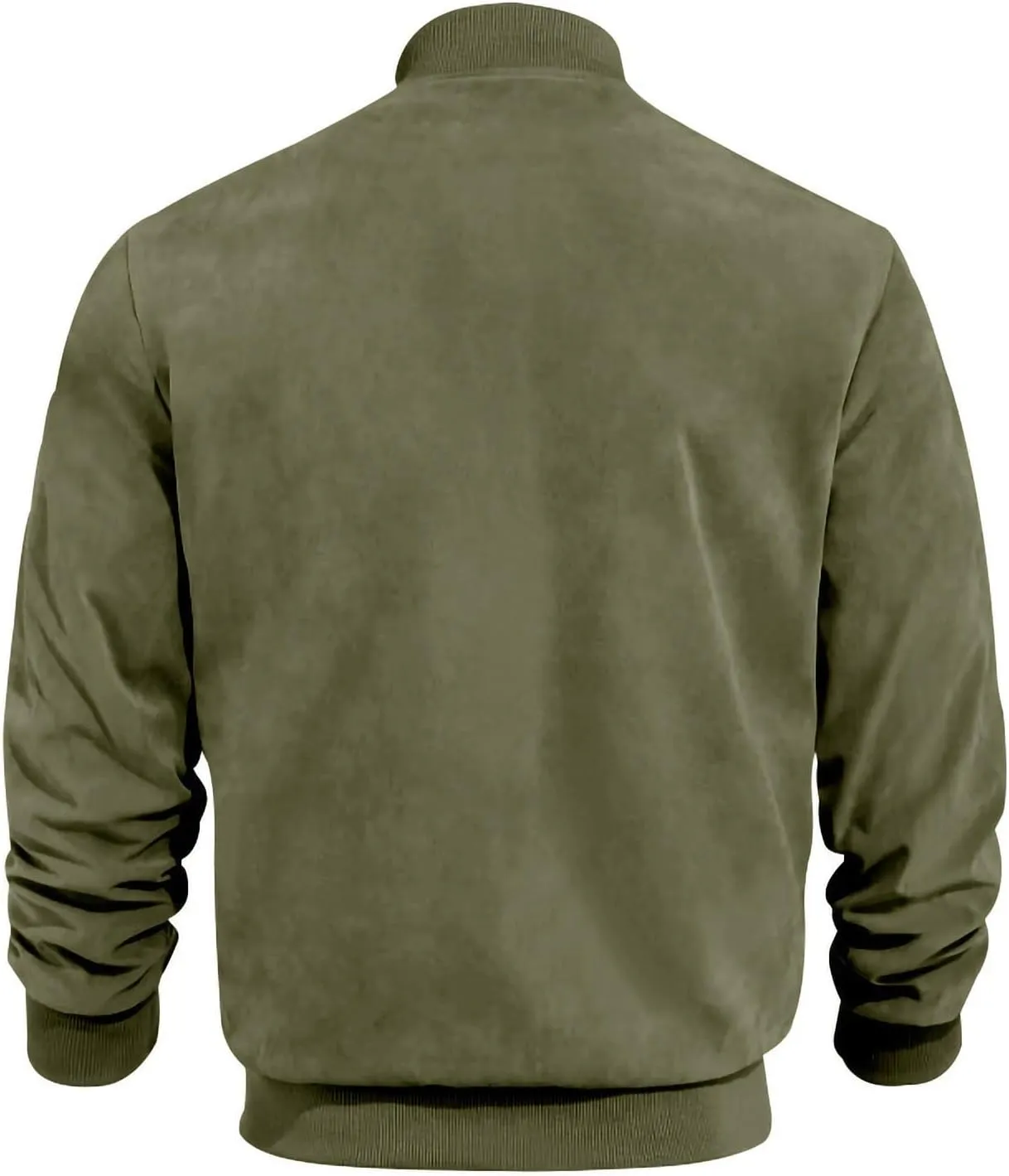 Men's Casual Jacket Men's Casual Plus Size Suede Zipper Tops Men's Jacket Long Sleeved Hooded Casual Jacket/jacket