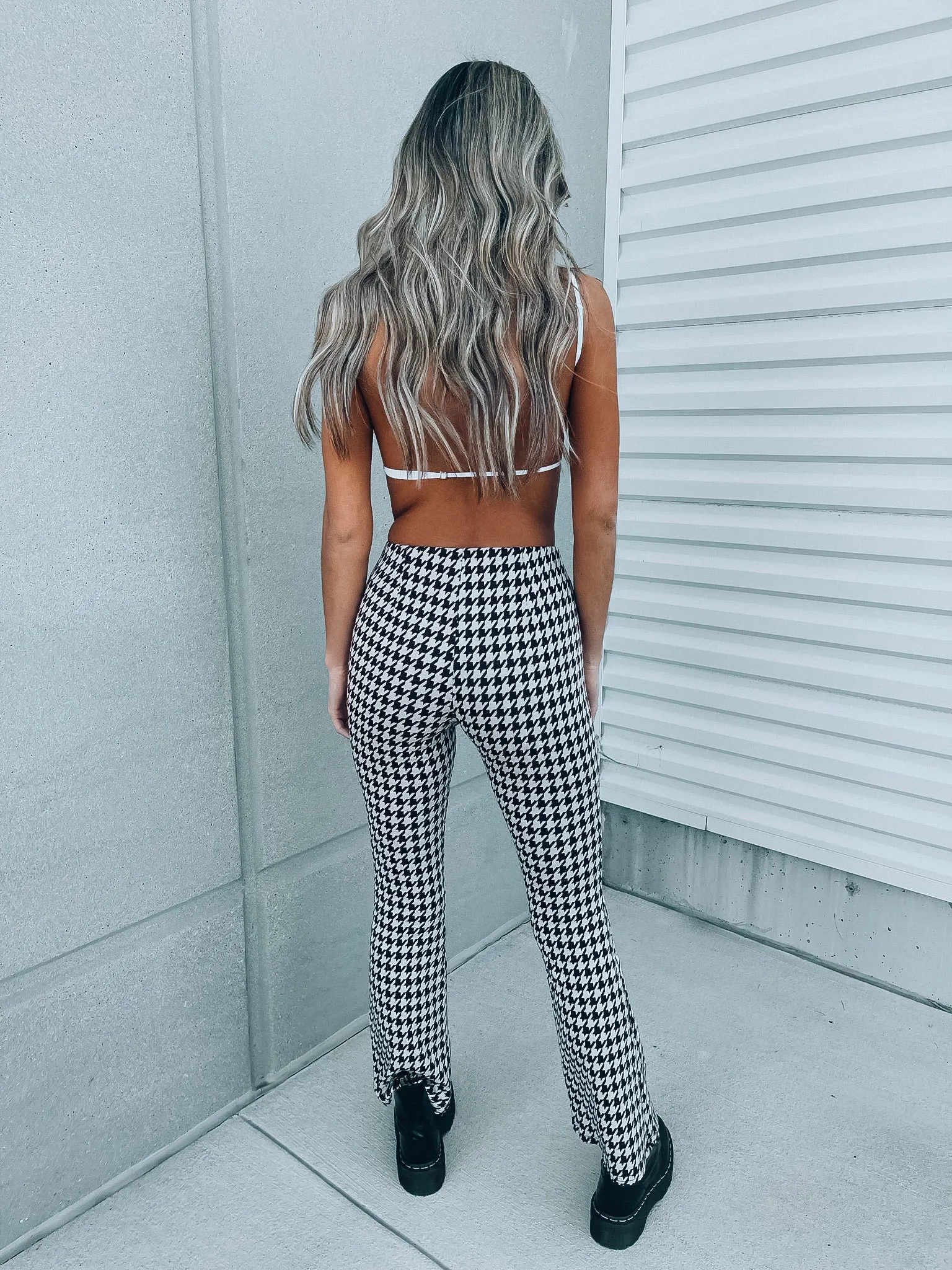 Minka Open Back Crop Top