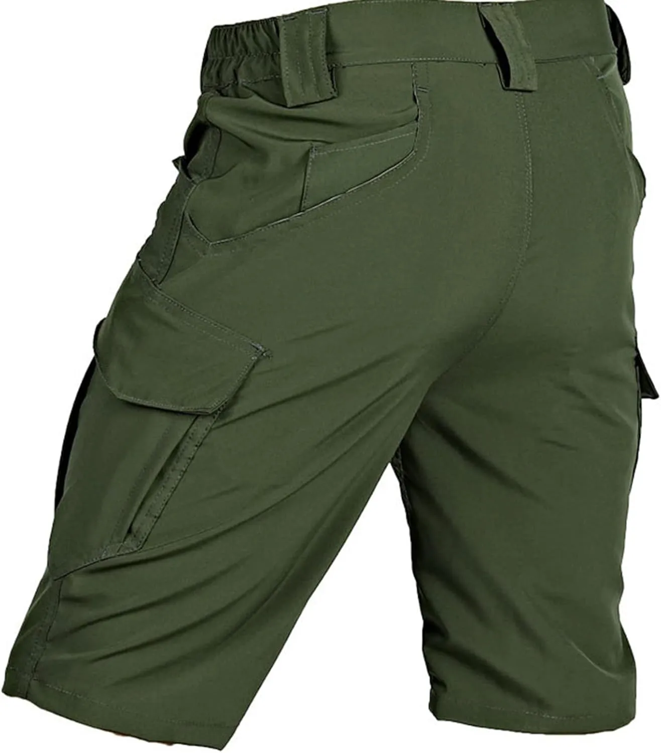 Multi-Pocket Cargo Shorts Men's Combat Workwear Shorts Relaxed-Fit Lightweight Quick Dry Shorts Hiking Short Pants