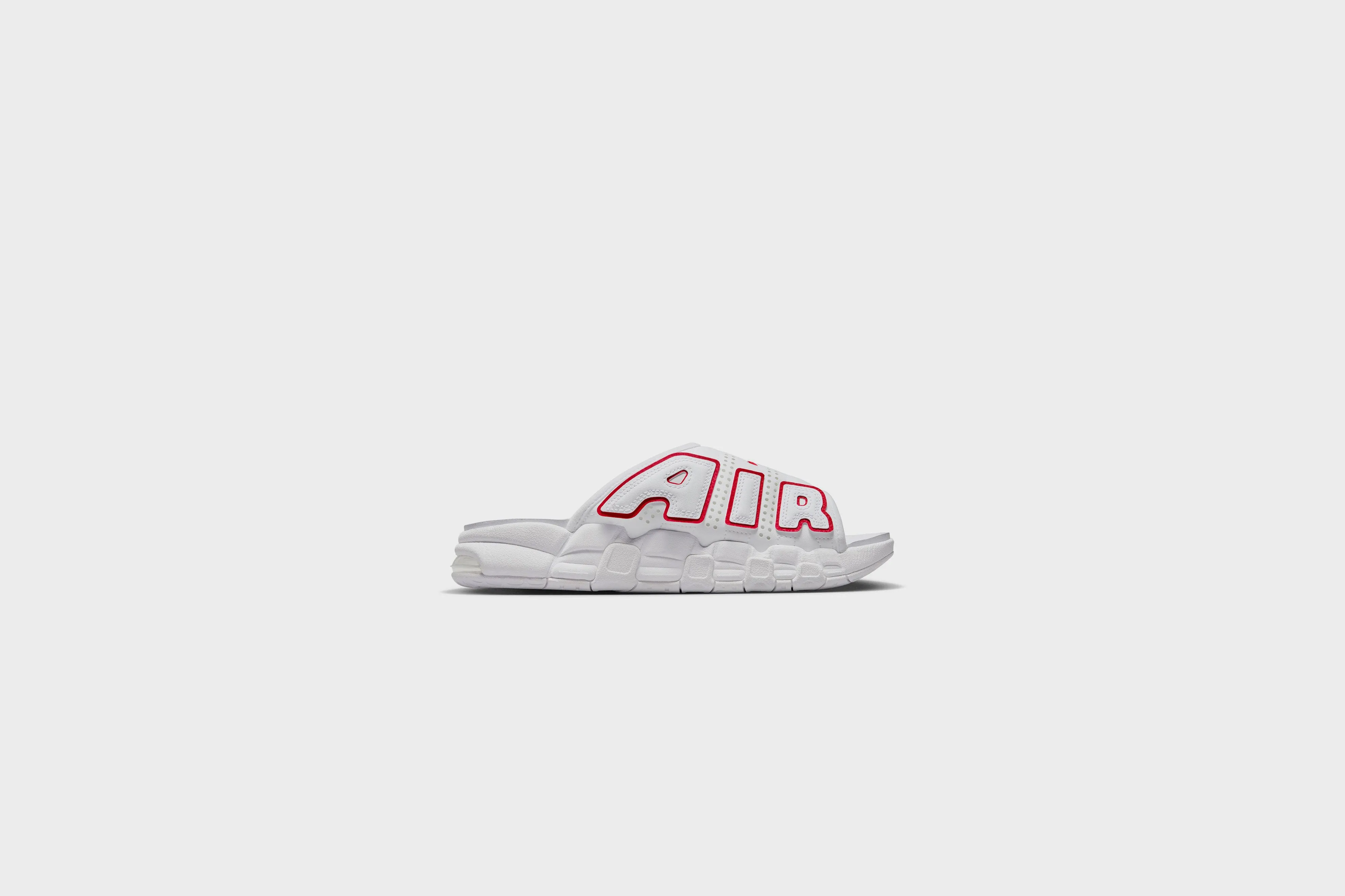 Nike Air More Uptempo Slide NA (White/University Red-White)