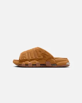 Nike Air More Uptempo Slides Flax