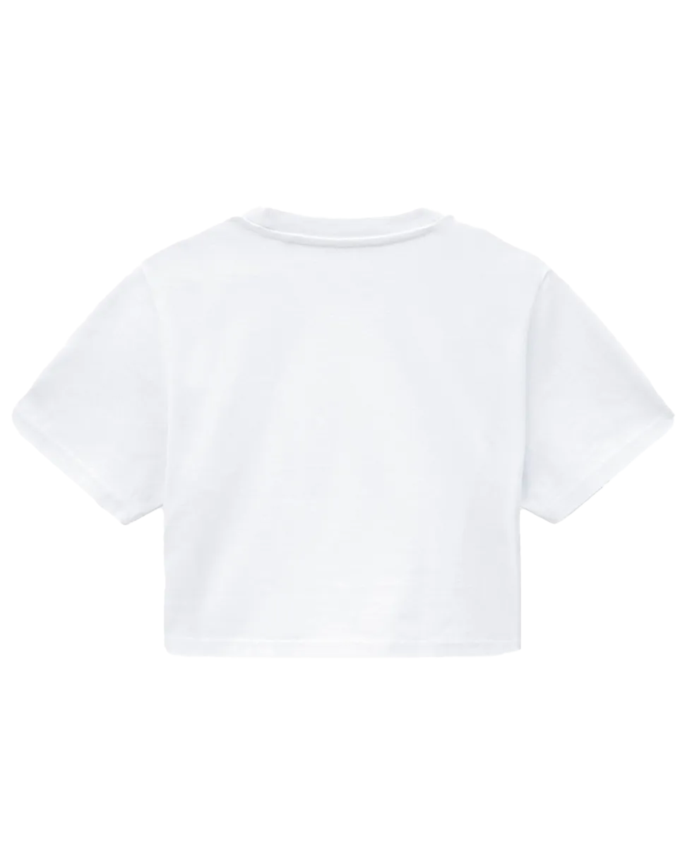 Porterdale Crop Top in White