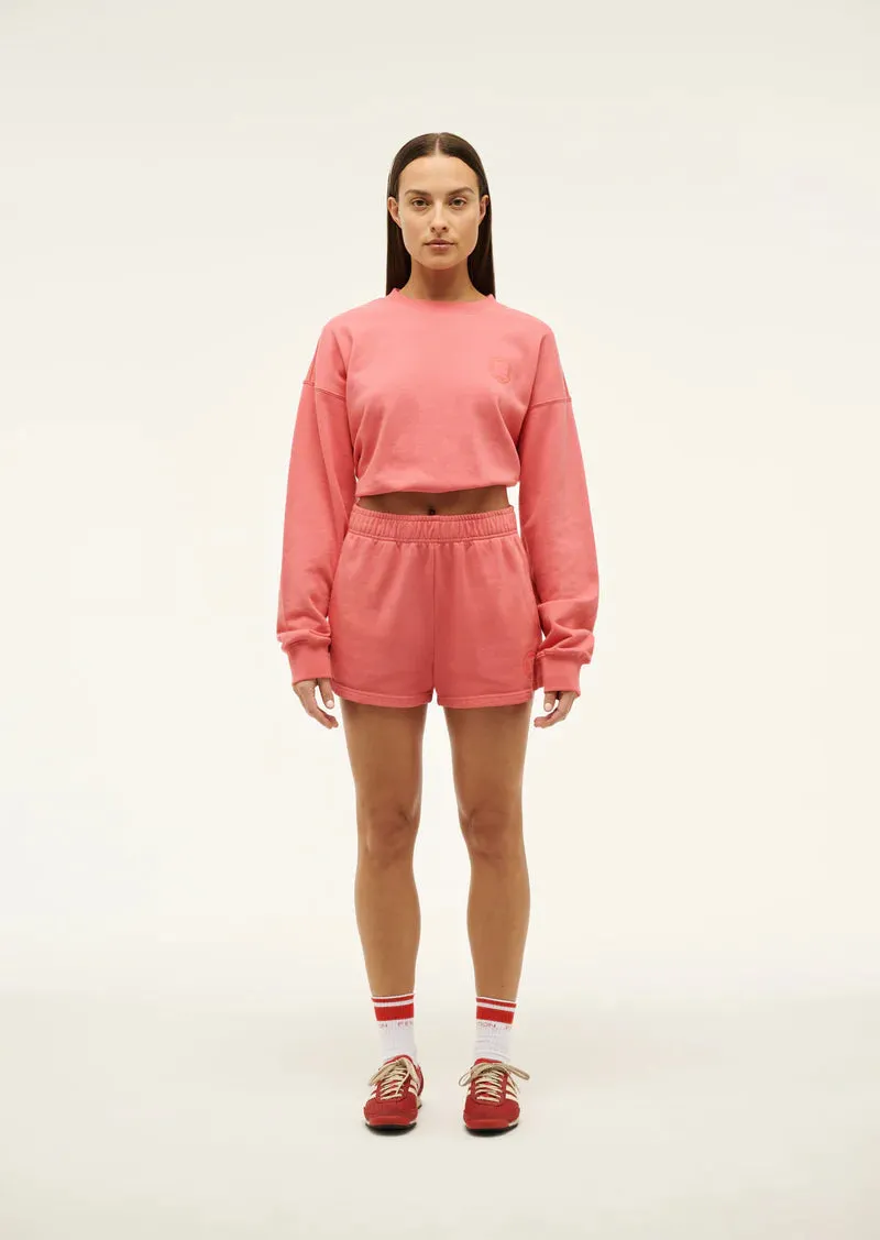 Reverie Short In Washed Poppy Red