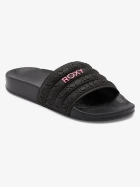 Roxy Slides - Black (Final Sale)