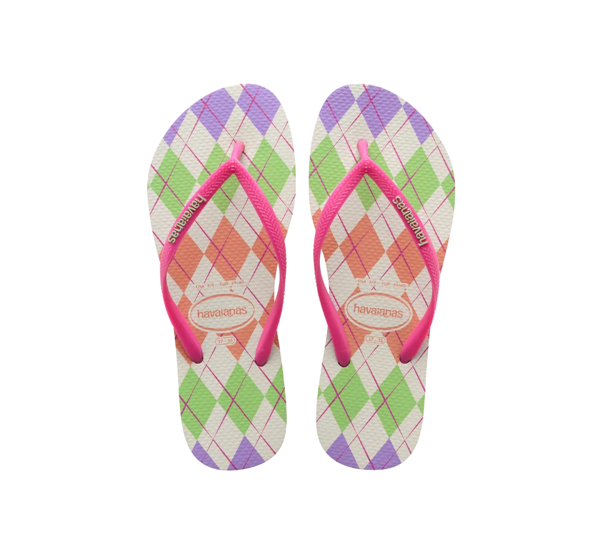 Slim Retro Flip Flops