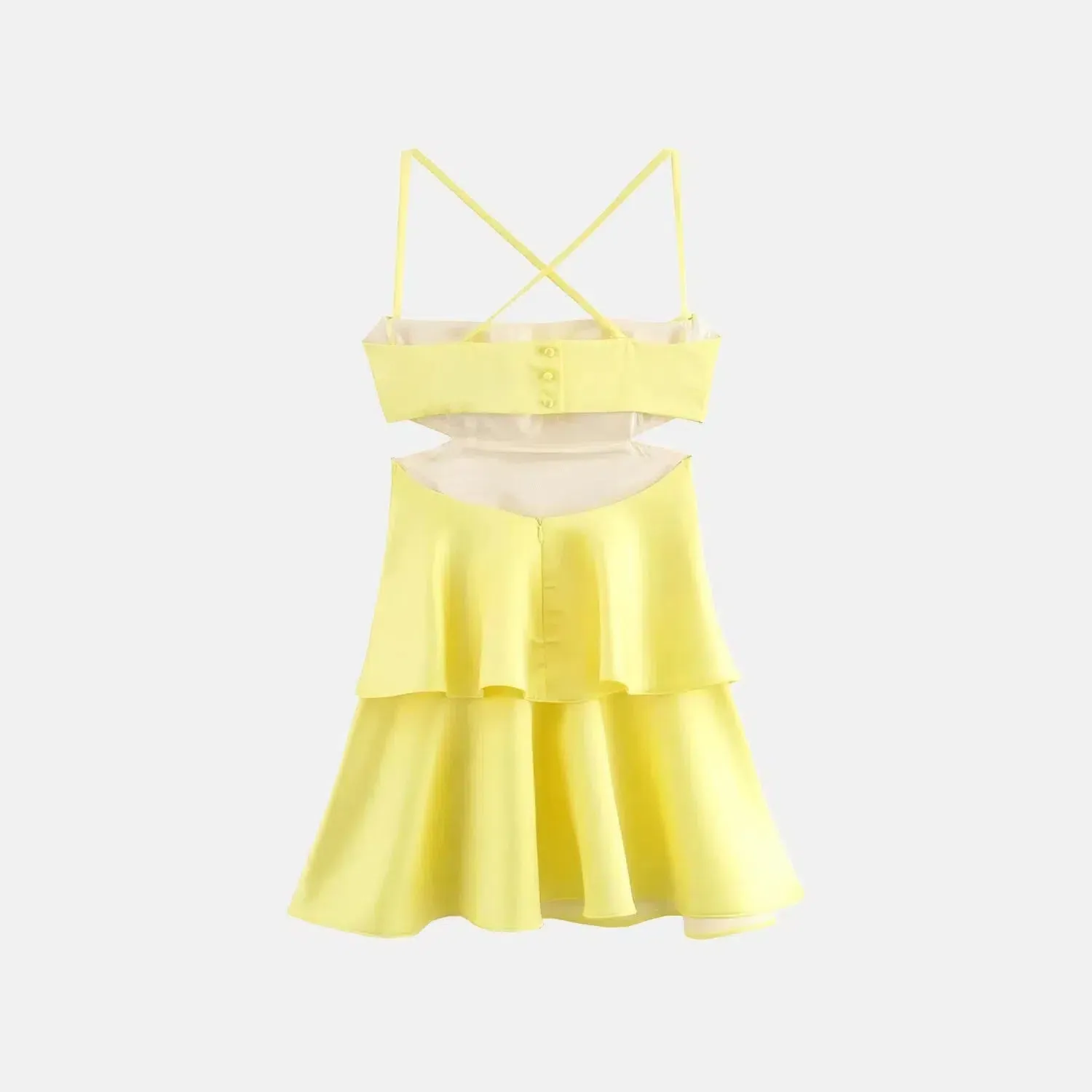 Velindra – Golden-hour layered – Summer dress