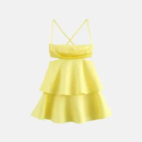 Velindra – Golden-hour layered – Summer dress