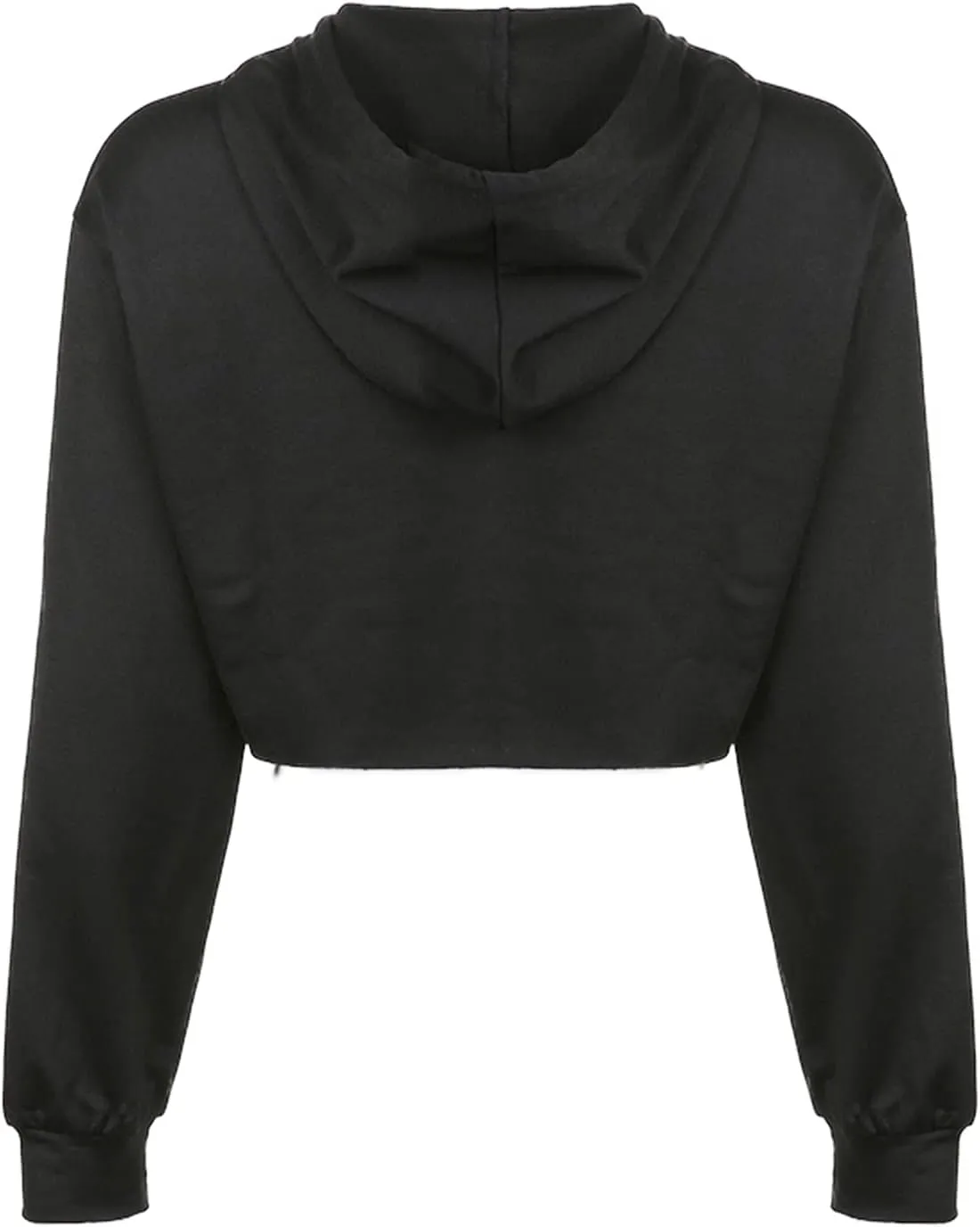 Women Wide Sleeve Crop Sweatshirt Dragon Top Loose Fit Casual Sports Gym Pullover Crop Top