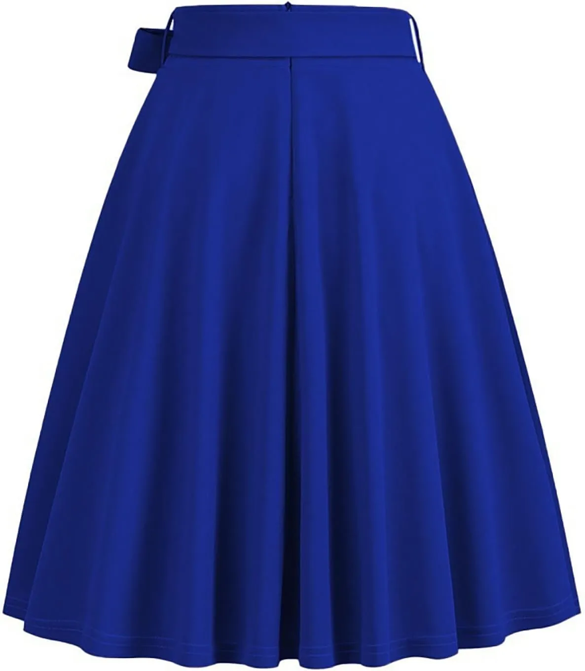 Women's Basic Versatile Stretchy Flared Pleated Casual Mini Skater Skirt Dressy Casual Cocktail Party Wedding Skirts